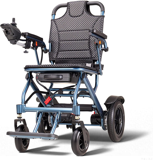 Foldable Electric Wheelchair – 500W Motor, 10Ah Battery, 20km Range