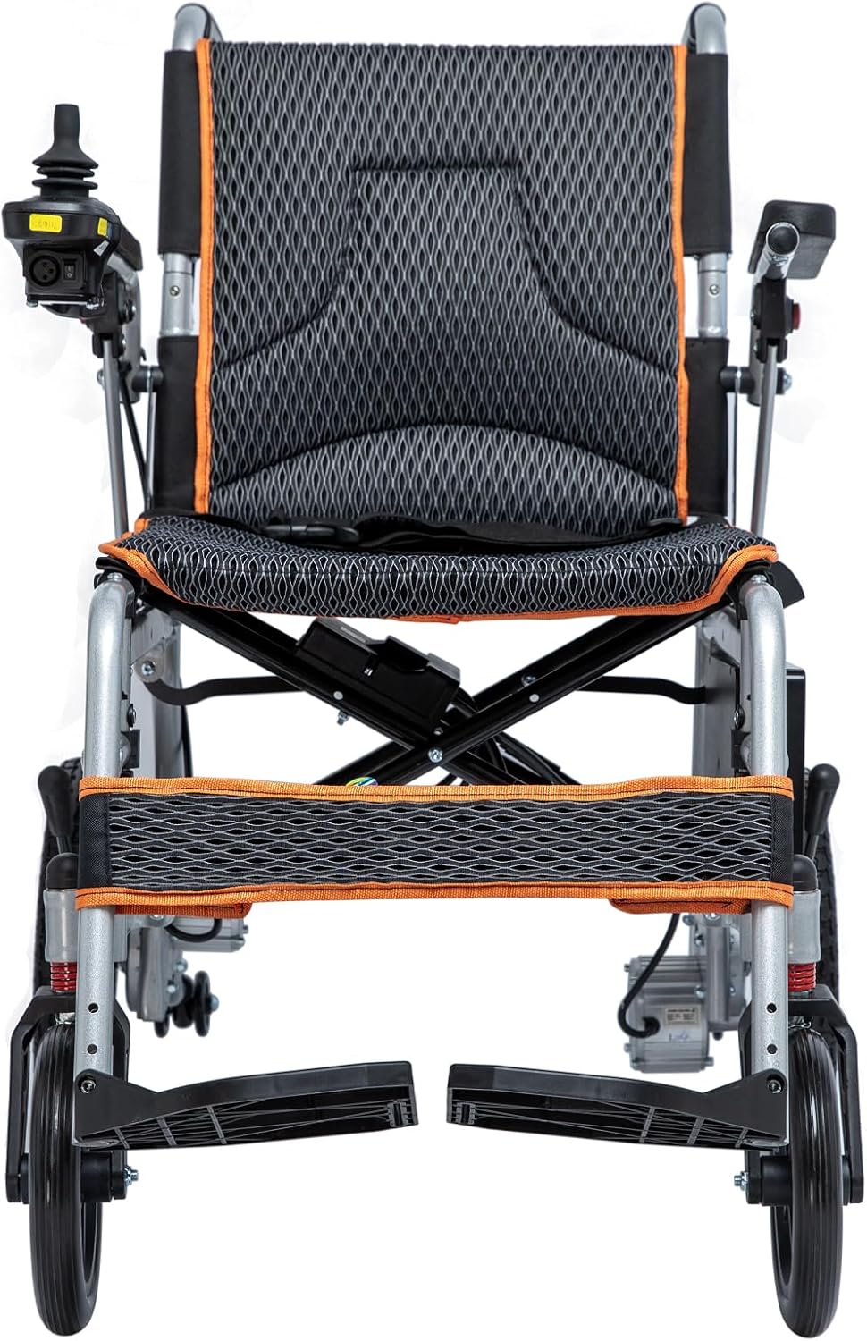 33lb Lightweight Folding Electric Wheelchair – Dual 180W Motors