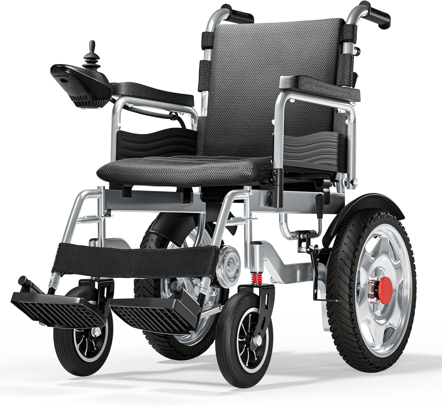 Foldable Electric Wheelchair for Adults – 25+ Mile Range, All-Terrain